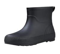 Genérico Coronel Mujer Botas Botas Talla 37 Bota Mujer 2024 Botas de Lluvia de Inglaterra con Temperamento Mujer, Botas de Media, Zapatos de Agua Botines Impermeables Mujer Botas De (Black, 35)