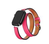 Generico Correa 49 mm 45 mm 42 mm 44 mm 41 mm 38 mm 40 mm Serie de correas de piel Double Tour, 38mm-40mm-41mm, Acetato, No es una piedra preciosa