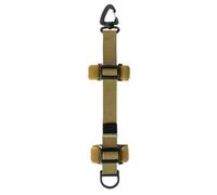 Generico Correa de extensión, cinturón ajustable para cinturón, de carga segura al aire libre, Sturdy Heavy Duty Buckle Connector for Hiking Camping Travel Mountaineering Equipment Storage