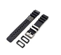 Generico Correa de goma compatible con Citizen Promaster Aqualand Ny 0040 jp2000 nd limits strap de 20 mm 22 mm 24 mm universal para Sub Diver Sport, 22mm, Negro