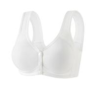 Genérico Correa de hombro transparente cómoda y para mujer, sin esponja, sin tirantes convertibles, blanco, 48