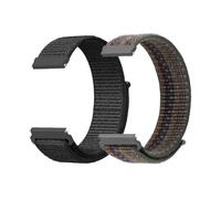 Genérico Correa de nailon de 20mm y 22mm for reloj, pulsera deportiva trenzada y transpirable, 5, 46mm, 4pro Buds GT6 PRO GT6 GT5, 2 uds.