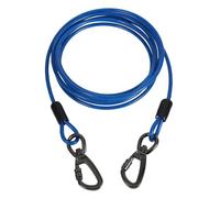 Genérico Correa de Perro cinturón para pasear Perros cortaúñas para Perros Cuerdas Correa para Perro Correa de Entrenamiento para Perros Correa para Correr para Perros Cuerda de Perro Blue