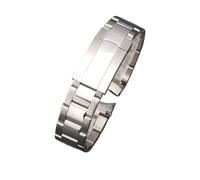 Genérico Correa de reloj 904L compatible con Rolex Oyster Perpetual Datejust DAYTONA SUBMARINER, correa lujo for hombre, pulsera acero inoxidable 20 mm(20mm)