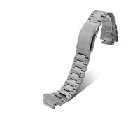 Genérico Correa de reloj de aleación de titanio de 16 mm. | Compatible con Casio G-SHOCK GM-2100/GBM-2100, correa de metal octágono