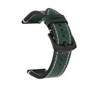 Genérico Correa de reloj de piel de becerro retro de 18 mm, 20 mm, 22 mm y 24 mm for reloj Gt2/Gt3, correa deportiva