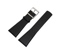 Genérico Correa de reloj piel vaca auténtica compatible con la serie CK Calvin Klein K0Q21107 K0Q21120, cadena grande for hombre, pulsera 28 mm(Blue Pink)