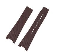 Genérico Correa de silicona compatible con Bell y Ross Instruments Series BRX5R BR05 BR-05, pulsera de caucho, correa deportiva for reloj.