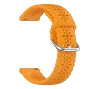Genérico Correa de silicona de 20mm y 22mm for Forerunner 255, 265, 245, 165, correa deportiva for 5 Venu 3 Sq, accesorio de pulsera(Orange,1PCS 22MM)