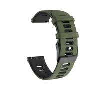 Genérico Correa de silicona de 20mm y 22mm for Forerunner 570, 165, 245, 55, banda suave Venu Sq 2 3 Active 6, pulsera 6 5 4(White Light Pur,1pcs 20mm)