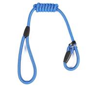 Genérico Correa Deslizante Ajustable para Perros, Correa De Nailon para Adiestramiento con Tope Ajustable, Correa De Control Resistente para Perros Pequeños, Medianos Y Grandes(Blue,0.6 * 130cm)