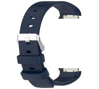 Genérico Correa para EmeTerm Fashion, pulsera de silicona suave para deportes, Smartwatch Band Strap, tiene una larga vida útil. (Azul oscuro)