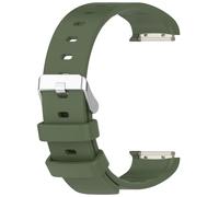 Genérico Correa para EmeTerm Fashion, pulsera de silicona suave para deportes, Smartwatch Band Strap, tiene una larga vida útil. (Verde oscuro)