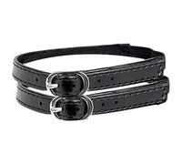 Genérico Correas De Tacón Alto Para Evitar Que Los Zapatos Se Quiten, 2 Piezas | Cinturón De Invisible De Cuero PU | Accesorios Para Zapatos DIY Ajustables Con Hebilla - Tacón Fijo Danza Boda