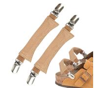 Generico Correas para zapatos con tacones, antiaflojamiento 2 piezas bridas - Extensión para correa tobillo tacones - Para vestido de noche mujeres y hombres formal y diario vestido para niñas