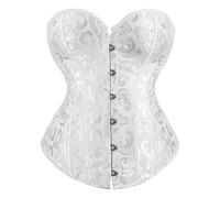 Genérico Corse Corset Mujer Fajas Bustier Corsé Overbust Gótico Vientre Plano Dieta Corset Top Waist Trainer Fajas Lencería Palacio Bandeau Halloween Carnava Cosplay Fiesta