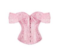 Genérico Corsés Y Bustiers Mujer Negro Corset Reductor Cinturón Abdomen Faja Lencería Vintage Vestir Goth, Patrón De Bordado Vientre Plano Dieta Para Party Navidad Halloween Carnival