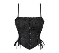 Genérico Corset Mujer Corpiños Mujer Corto Bustier Corset Top Painting Style Sculpting Shapewear For And Push Up Apoyo Para Fiestas