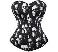 Genérico Corset Mujer Corpiños Mujer Encaje Up Lazo Tie Bustier Top Layering Chaleco For With For Shape And Apoyo Cena Romántica