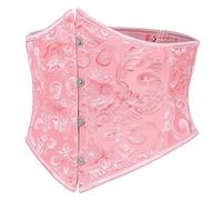 Genérico Corset Mujer para Vestir,CinturóN De Cintura para El Vientre CinturóN para Uso En Exteriores con Sello De Espina De Pescado Soporte para El Pecho Y La Cintura Corsé De Corte