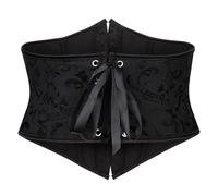 Genérico Corset Mujer para Vestir,CinturóN De Cintura para El Vientre CinturóN para Uso En Exteriores con Sello De Espina De Pescado Soporte para El Pecho Y La Cintura Corsé De Corte