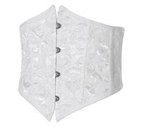 Genérico Corset Mujer para Vestir,CinturóN De Cintura para El Vientre CinturóN para Uso En Exteriores con Sello De Espina De Pescado Soporte para El Pecho Y La Cintura Corsé De Corte
