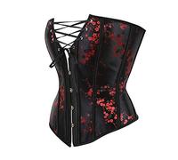 Genérico Corset Mujer Pirata Corsé GóTico Steampunk Para Mujer, Reductoras de Cinturón Firme de Formación para Fiesta de Halloween Novedades Noche Club