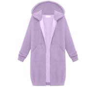 Genérico Corta Vientos D Hombre Impermeable Mujer Raincoat Lady S Fall And Winter Hoodie Mid Length Hoodie Long Sleeved Top Winter Coat Cortavientos Chubasqueros Impermeable Negro Purple Xxxxxl