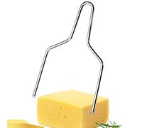 Genérico Cortador De Queso Acero Inoxidable - Cortador De Mantequilla Portátil - Cortadora De Queso Acero Inoxidable Para Hogar Cocina Pan Torta Huevos