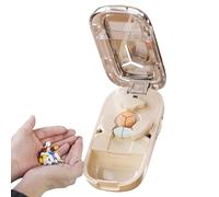 Genérico Cortador Pastillas - Cortador para Pastillas Pequeñas O Grandes,Estuche Dispensador De Medicamentos para Viaje Uso Diario Niños Personas Mayores Y Mascotas
