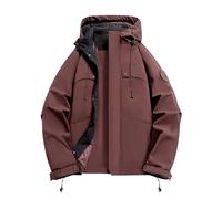 Genérico Cortavientos Hombre - Chaqueta informal cortavientos ligero utilitaria para otoño diseñada con estilo casual y funcionalidad práctica para el hombre moderno que busca comodidad diaria