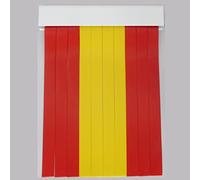 Genérico Cortina ANTIMOSCAS con LOS Colores DE ESPAÑA | Tiras PVC Y Montante ALUMÍNIO (90x210cm)