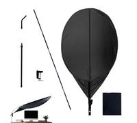 Generico Cortina cabina - Visera parasol adaptable garantiza una cobertura discreta cortina suspendida limita los reflejos de la pantalla mejora la visibilidad para la estación | Espacios abiertos Ses