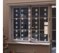 Genérico Cortina de Luces Estrellas 200 Leds Blanco frío 8 Funciones,Casa y jardín,Decoración,Decoraciones Festivas y estacionales,Luces de Navidad-328803