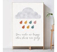 Genérico Cortina Impermeable para Armario,sin Necesidad de taladrar Cortinas para privacidad, Resistente al Polvo y Apta para lavavajillas Debajo del Fregadero G3 60 cm de Ancho x 90 cm de Alto