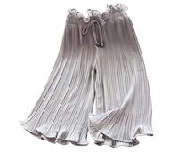 Genérico Corto Y Top 2 Piezas Sin Mangas Conjunto Color Sólido, Primavera y Otoño Sastre Chica Conjunto Pantalones Rojo, gris, 9-10 años