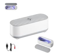 Genérico Corvante Glasses Cleaning Machine, Clearzy Home Portable Ultrasonic Jewelry Cleaner, Easy to Use (1pcs)