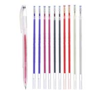 Generico Coser Marking Pencil descomparente - Señales de tela con tinta descomprendiendo | Bolígrafos visitados para la costura | StickTifity con 10 recambios | Marker de costura para desaparecer de