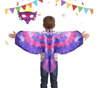 Genérico Cosplay Bird Prop - 20x17cm/7.87x6.69 Inches Imaginative Dress Up Animal Theme,Wings Cape For Bird Cosplay,for Stage School Carnival Halloween Masquerade Photography Birthday Party