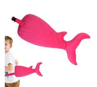 Genérico Cosplay Costume - Plush Shark Tail Kids Dress Up, Soft Fabric Tail Accessory | Role-Playing Outfit For Stage Shows Birthday Parties School Events Holiday Gatherings And Themed Activities