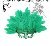 Genérico Cosplay Masque - Role Play Accessory for Party, Ball with Elegant Decorative Design, Female Halloween Masque for Stage Performance, Material, Gift Packaging 17.72x13.78in