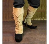 Genérico Costume Boot Covers - Adjustable Knight Boot Covers | Costume Apparel for Cosplay, Gothic Party, Renaissance, Halloween, Autumn Festival, Stage Performance, Photo, Holiday Dress Up