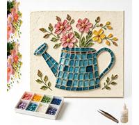 Genérico Cottage Garden Mosaic Diy Kit, Watering Can Mosaic Art (#3)