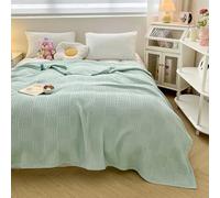 Genérico Cotton Waffle Weave Blanket King Size,Soft Lightweight Breathable Bed Blanket,Sofa Blankets for Living Room,Air Conditioning Blanket,Lightweight Breathable Throw Blanket