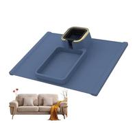 Genérico Couch Cup Holder Sofa Armrest Tray | Silicone Recliner Organizer for Remote Control Phone Cellphone Beverage Drink Snack Eating Laptop Room Convenient Practical Multifunctional Storage