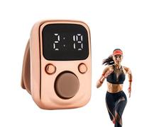 Genérico Counter Clicker - Waterproof Smart Finger Counter, Portable Hand Counting Clicker For Sports, Team Training, Sporting Events, School Activities, Young People