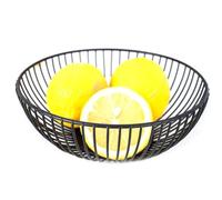 Genérico Countertop Fruit Bowl | Kitchen Storage Organizer Tray | Wire Basket | For Home, Kitchen, Fruits, Vegetables, Snacks, Bread, Treats, Candies, Thanksgiving, Christmas, Easter