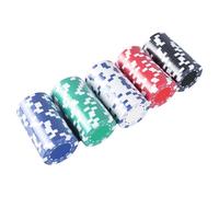 Genérico Counting Counters Poker Chips - Safe Poker Chip Sets, Durable Tokens | Complete Ṕoker Chips Set with Aluminum Case for Texas Hold'em, Blackjack, Card Games, Home or Club Use