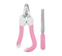 Genérico Coupe Griffes - Coupe-Griffes Chien Chat 14x6,3cm | Avec Lime CoupeOngles Animaux En Acier Inoxydable Avec Protection, Outil De Toilettage Pour Chiot Maison Voyage Camping