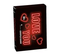 Genérico Couples Question Card, Couples Cards, Lightweight Design Emotion Driven Conversation Boost, Conversation Starter for Vacations, Date, Nights, Bedrooms 3.54x2.6x0.71 Inches